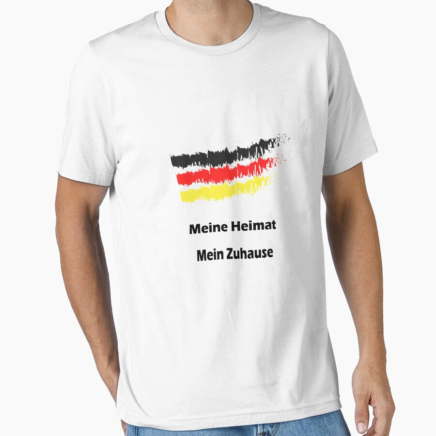 My Home Germany Flag Sport Event Gift by dm4design - Adult & Kids T-Shirts, Sweatshirts & Hoodies apparel design preview 1
