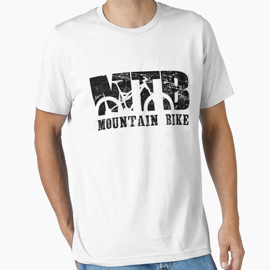 Mountain Bike Distressed and Vintage MTB by teedad - Adult & Kids T-Shirts, Sweatshirts & Hoodies apparel design preview 1