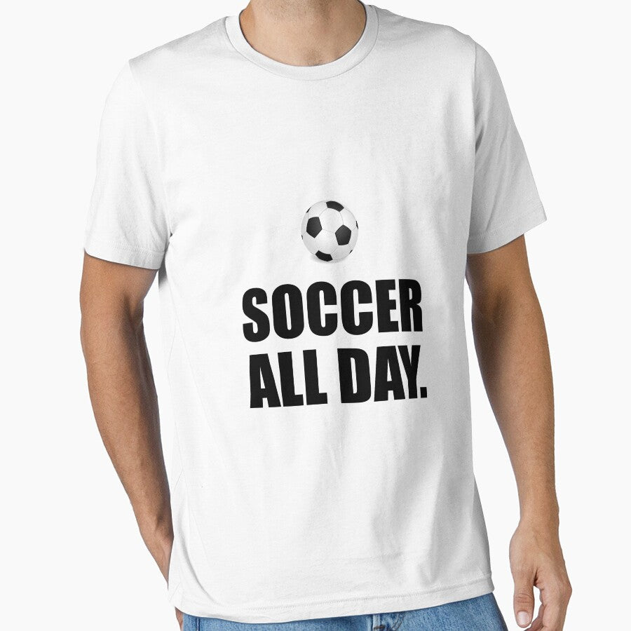 Soccer All Day by TheBestStore - Adult & Kids T-Shirts, Sweatshirts & Hoodies apparel design preview 1