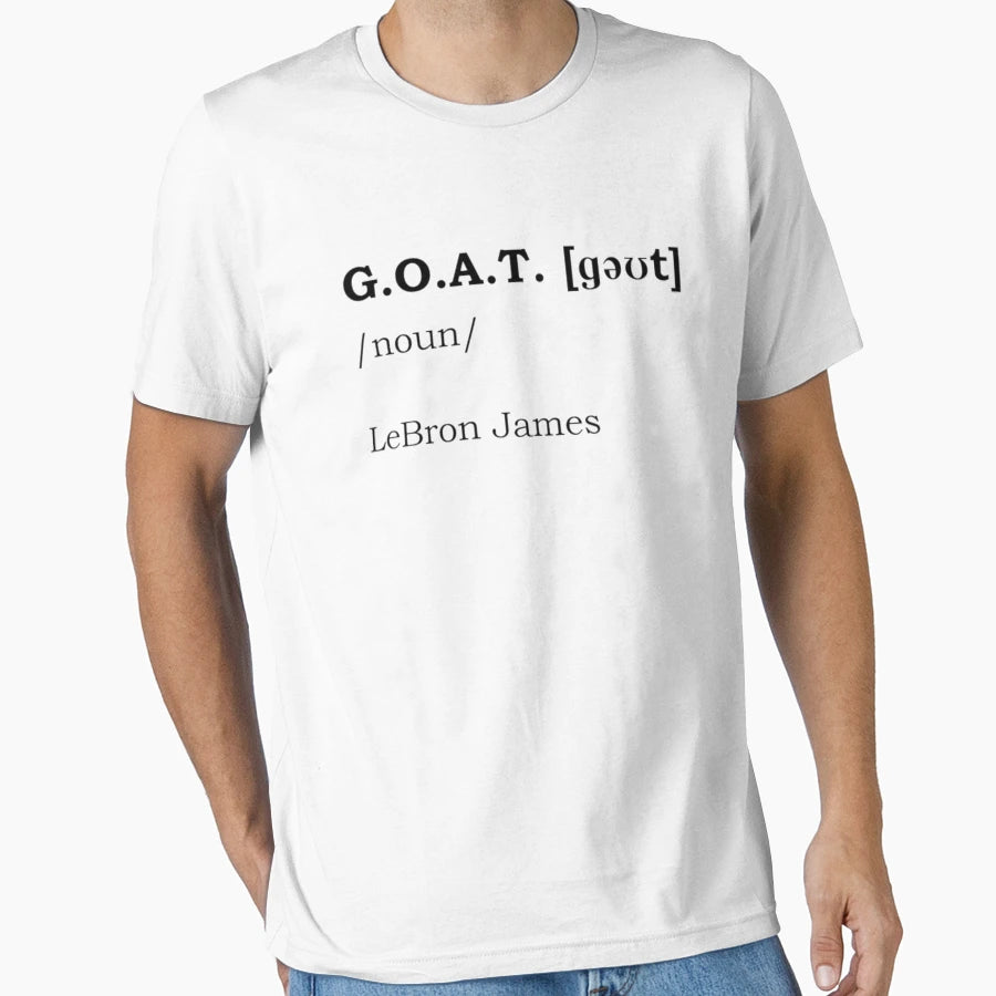 Lebron James Goat T-Shirt - Graphic Print Men Women - T-Shirt, Sweatshirt, Hoodie