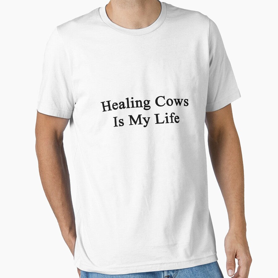 Healing Cows Is My Life by supernova23 - Adult & Kids T-Shirts, Sweatshirts & Hoodies apparel design preview 1