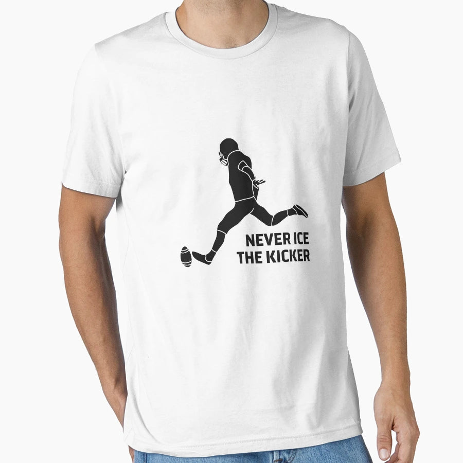 Never Ice Kicker T-Shirt - Graphic Print Unisex - T-Shirt, Sweatshirt, Hoodie