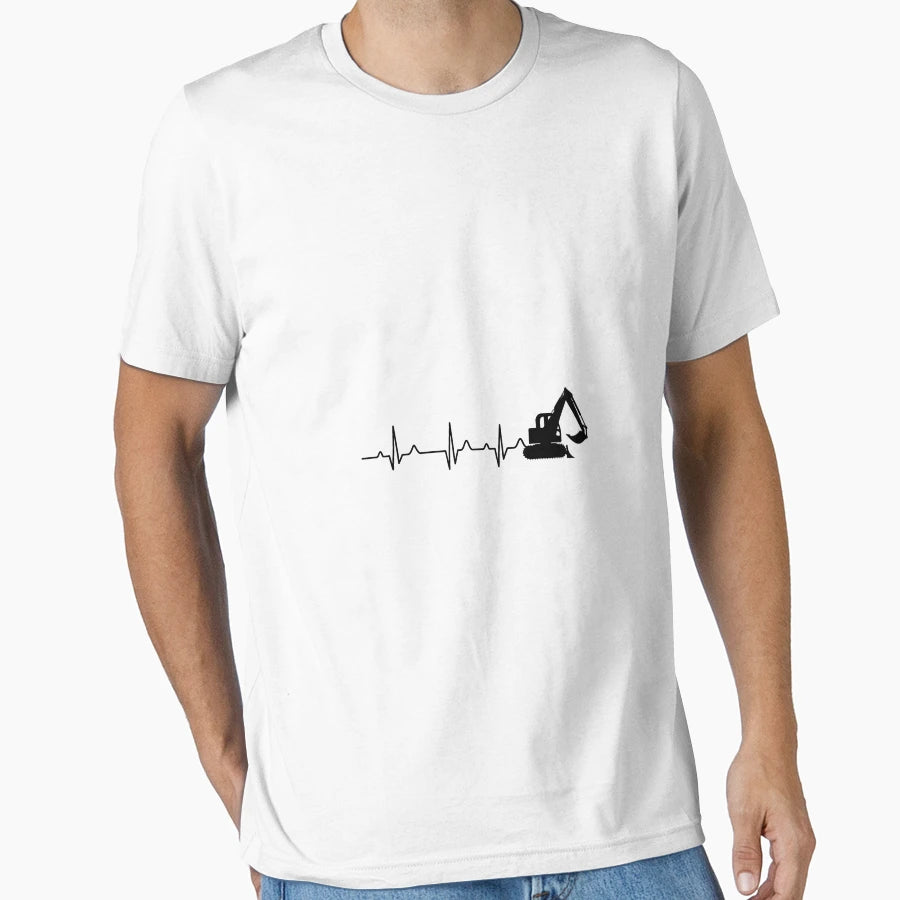 Excavator Operator T-Shirt - Fun Novelty Design Unisex - T-Shirt, Sweatshirt, Hoodie