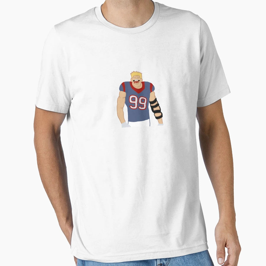 Jj Watt Minimalist T-Shirt - Trendy Graphic Unisex - T-Shirt, Sweatshirt, Hoodie