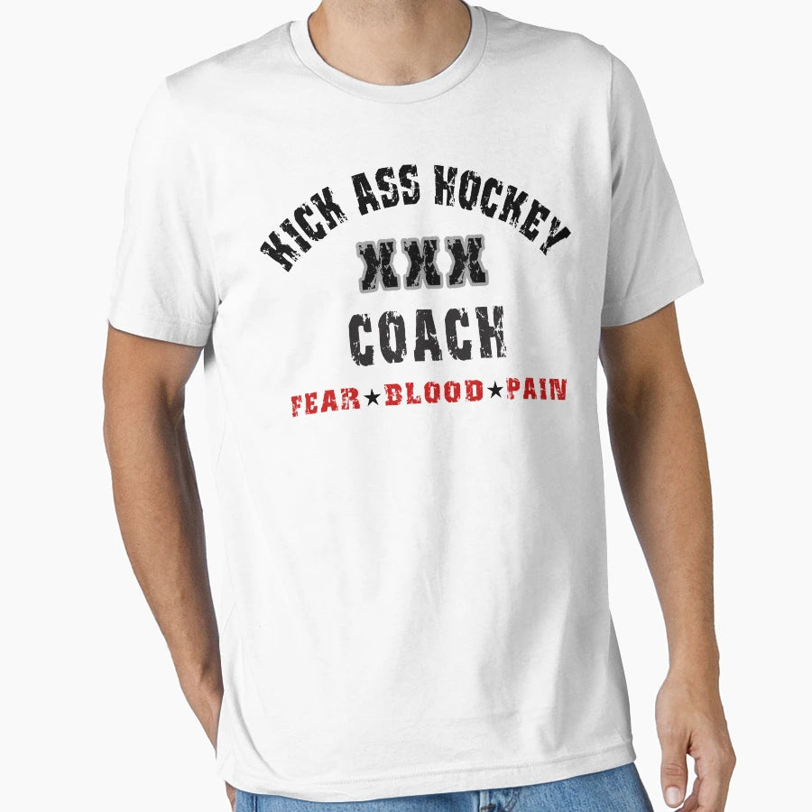 Hockey Coach T-Shirt - Trendy Graphic for Adults - T-Shirt, Sweatshirt, Hoodie