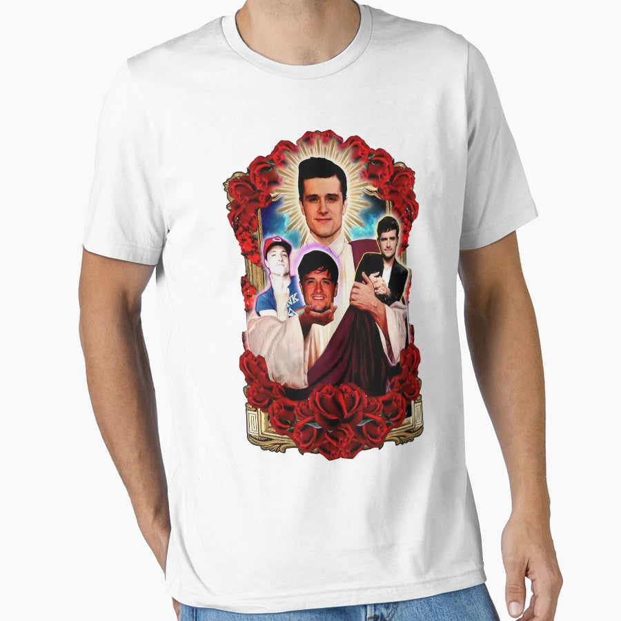 Josh Hutcherson T-Shirt - Custom Art Print Men Women - T-Shirt, Sweatshirt, Hoodie