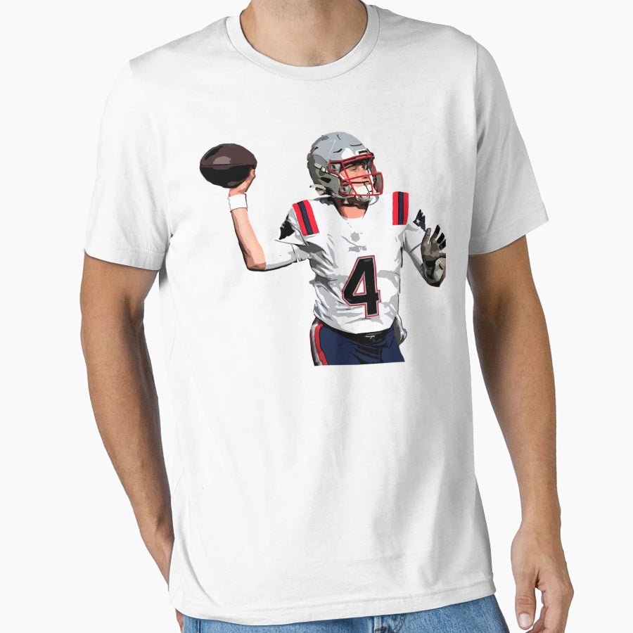 Bailey Zappe T-Shirt - Minimalist Print Men Women - T-Shirt, Sweatshirt, Hoodie