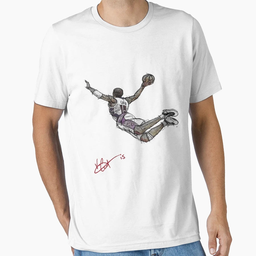 Vince Carter Flying Signature T-Shirt - Casual Everyday Wear Men Women - T-Shirt, Sweatshirt, Hoodie