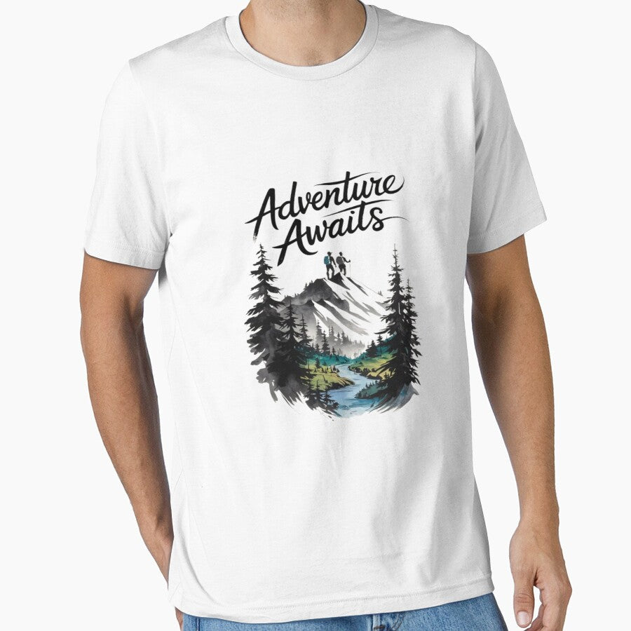 Adventure Awaits by sbrstore - Adult & Kids T-Shirts, Sweatshirts & Hoodies apparel design preview 1
