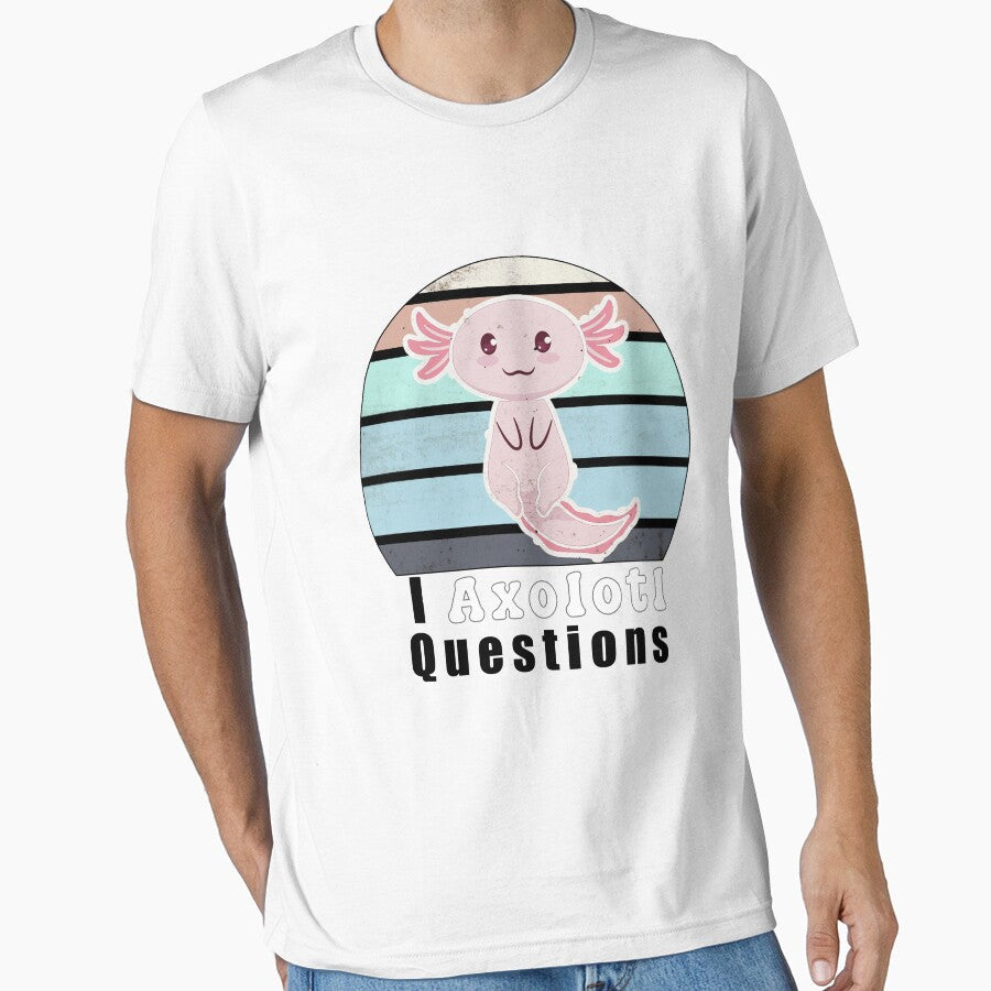 I Axolotl Questions by Aymanerachif - Adult & Kids T-Shirts, Sweatshirts & Hoodies apparel design preview 1