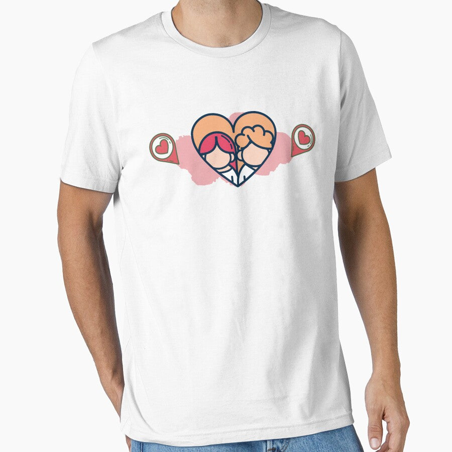 PDA by Nice En - Adult & Kids T-Shirts, Sweatshirts & Hoodies apparel design preview 1