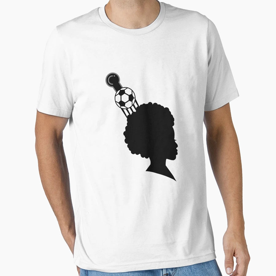 Afro Soccer Diva T-Shirt - Streetwear Style Men Women - T-Shirt, Sweatshirt, Hoodie