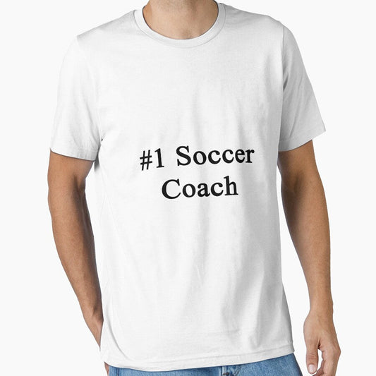 #1 Soccer Coach by supernova23 - Adult & Kids T-Shirts, Sweatshirts & Hoodies apparel design preview 1