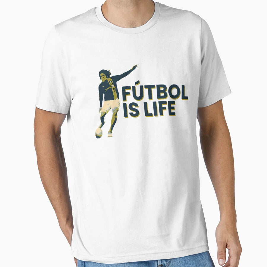 Futbol Is Life T-Shirt - Unique Graphic Unisex - T-Shirt, Sweatshirt, Hoodie