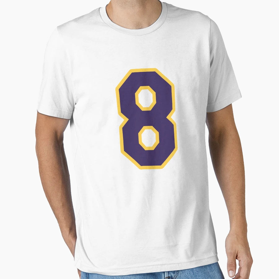 Kobe 8 White T-Shirt - Novelty Apparel Men Women - T-Shirt, Sweatshirt, Hoodie