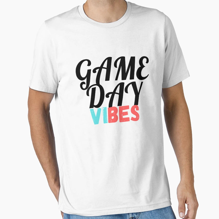 Game Day Vibes T-Shirt - Aesthetic Graphic Men Women - T-Shirt, Sweatshirt, Hoodie
