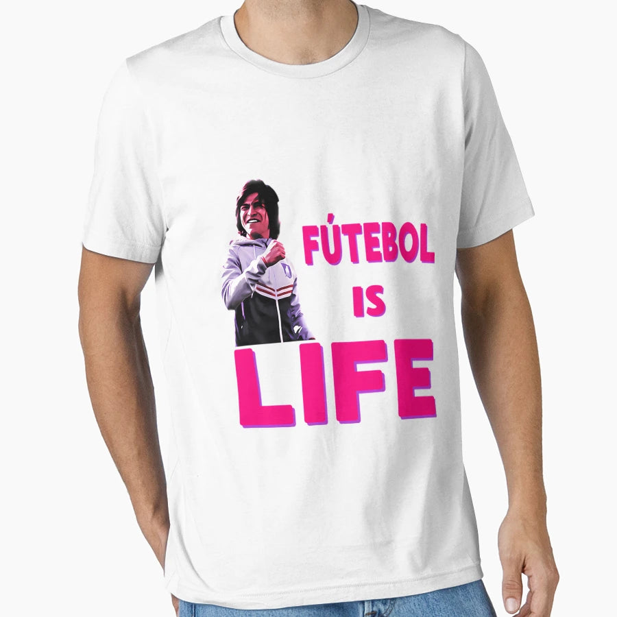 Futbol Is Life T-Shirt - Fun Novelty Design Men Women - T-Shirt, Sweatshirt, Hoodie