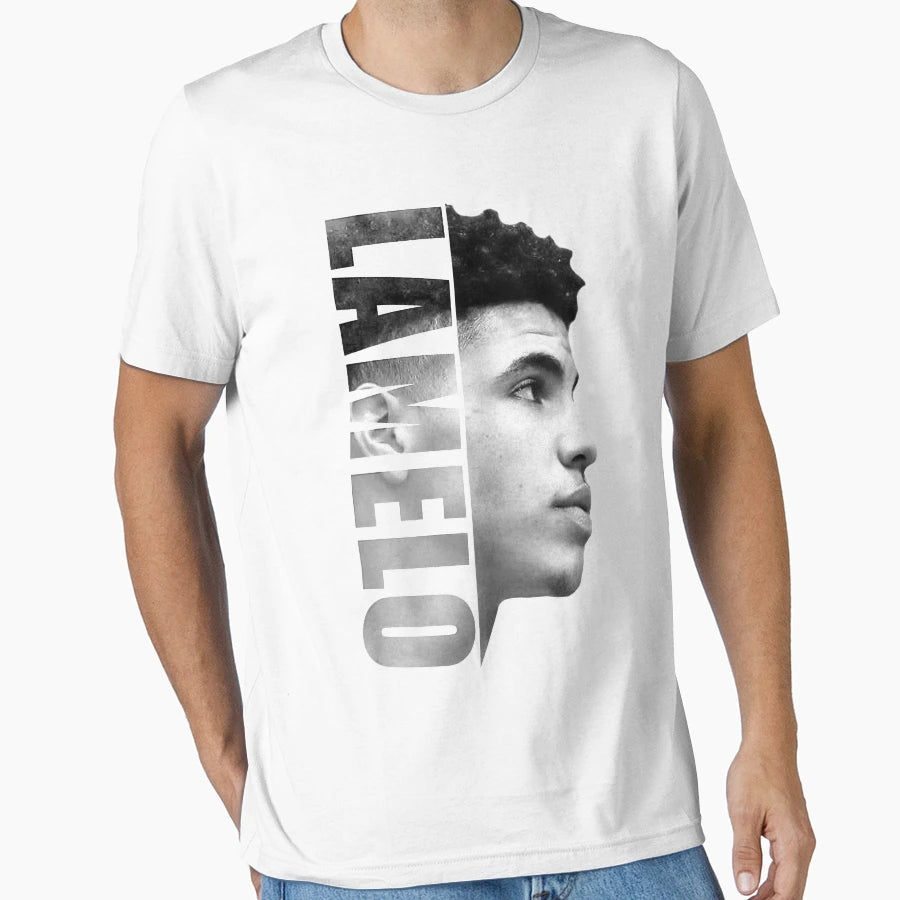 Lamelo Ball Black White T-Shirt - Fun Novelty Design Unisex - T-Shirt, Sweatshirt, Hoodie