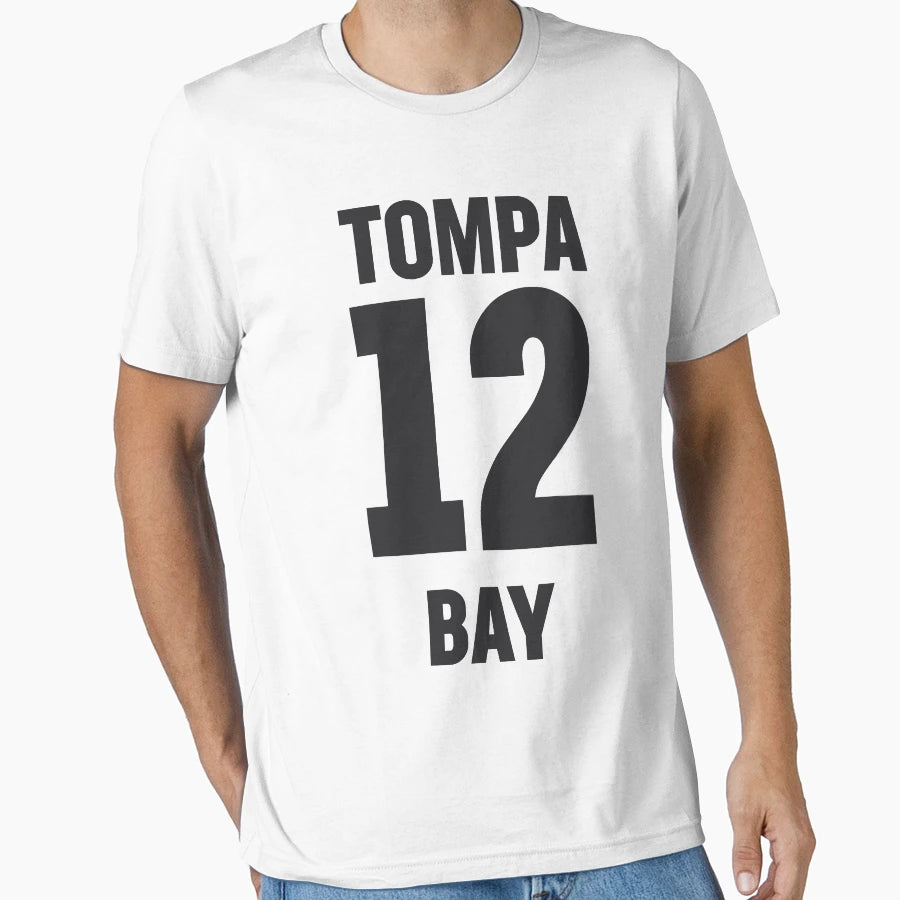 Tompa Bay 12 T-Shirt - Unique Graphic for Adults - T-Shirt, Sweatshirt, Hoodie