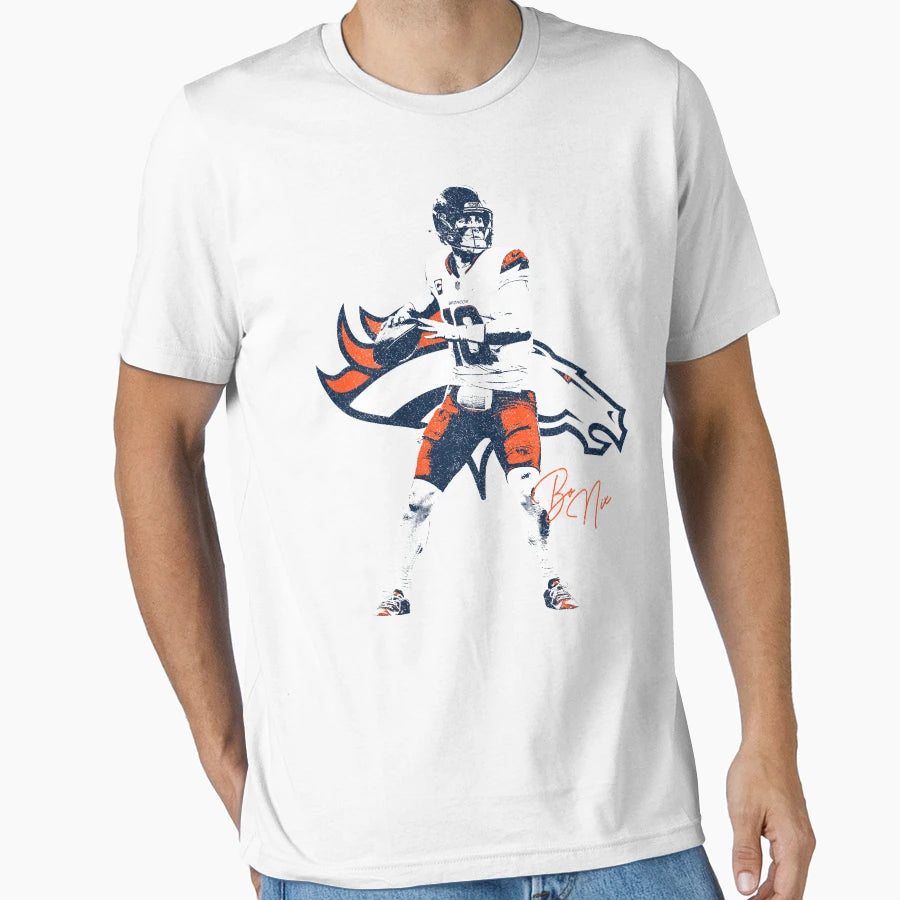Bo Nix Variant T-Shirt - Custom Art Print Unisex - T-Shirt, Sweatshirt, Hoodie