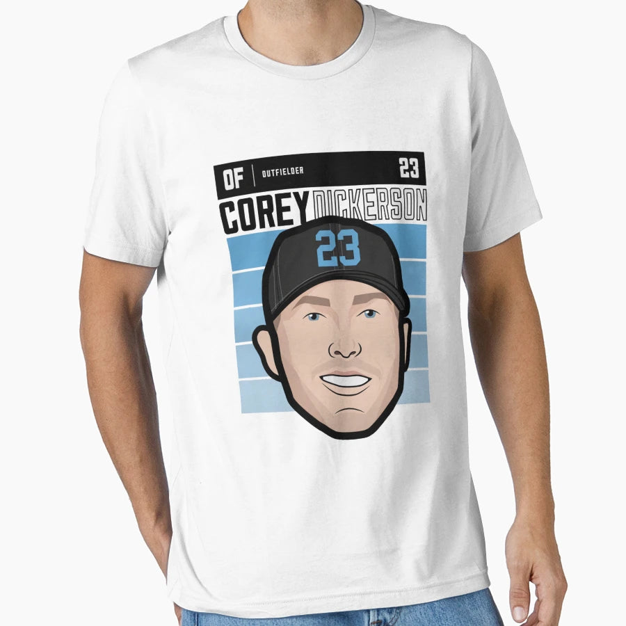 Corey Dickerson Fade T-Shirt - Trendy Graphic for Adults - T-Shirt, Sweatshirt, Hoodie