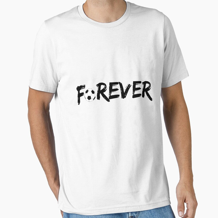Forever Soccer Football Styled Quotation Graphic Text - Adult & Kids T-Shirts, Sweatshirts & Hoodies apparel design preview 1