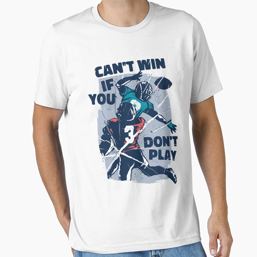 American Football T-Shirt - Graphic Print Unisex - T-Shirt, Sweatshirt, Hoodie
