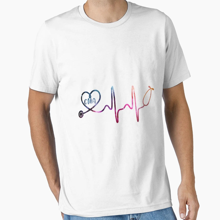 Cma Heartbeat Galaxy T-Shirt - Streetwear Style Unisex - T-Shirt, Sweatshirt, Hoodie