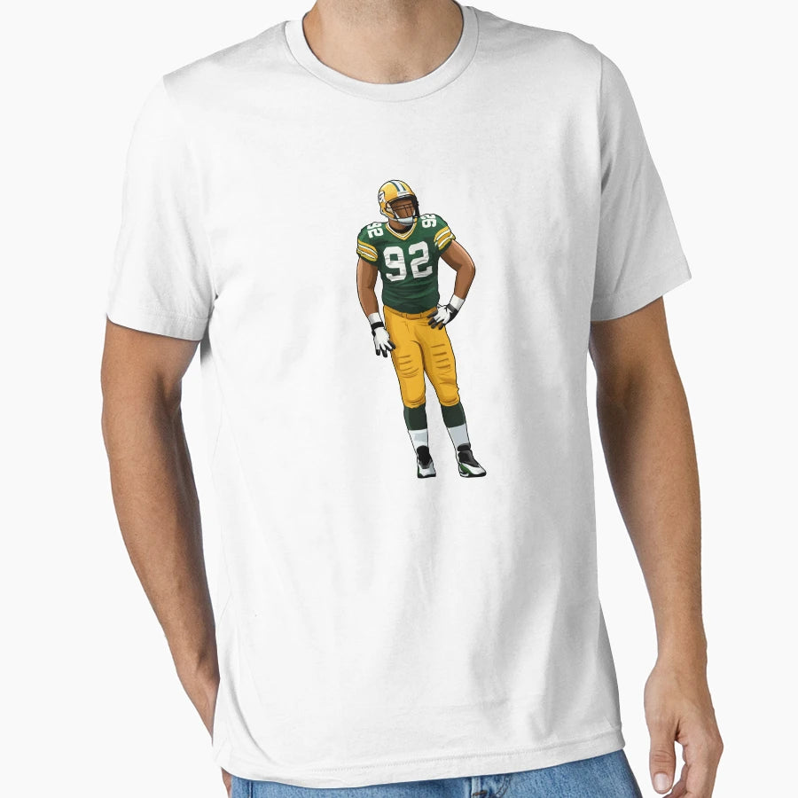 Reggie White 92 Lineman T-Shirt - Aesthetic Graphic for Adults - T-Shirt, Sweatshirt, Hoodie