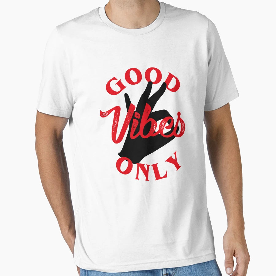 Good Vibes Only T-Shirt - Aesthetic Graphic Men Women - T-Shirt, Sweatshirt, Hoodie