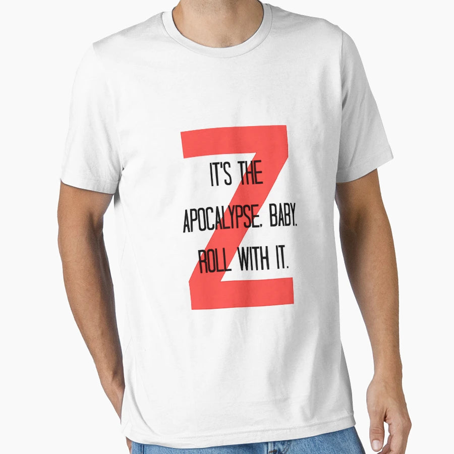 Apocalypse Z Nation Halloween Rigid T-Shirt - Aesthetic Graphic for Adults - T-Shirt, Sweatshirt, Hoodie