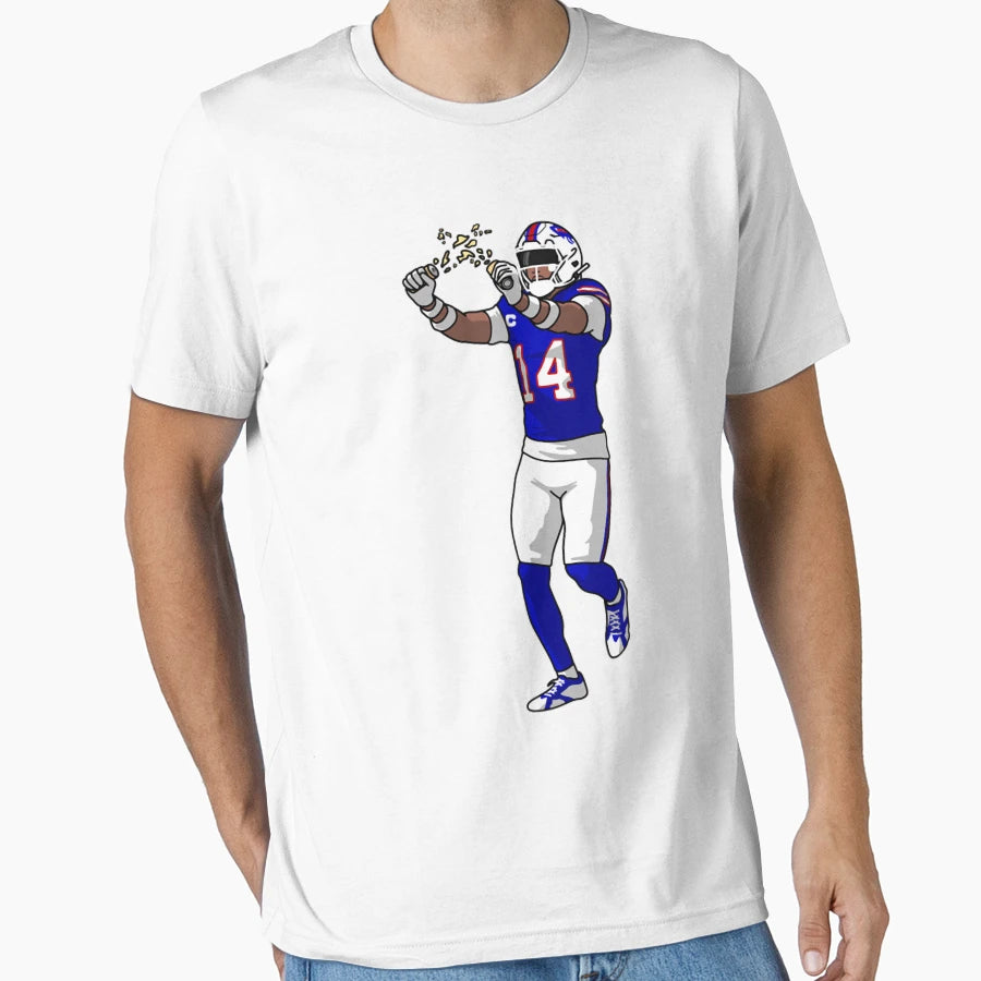 American Football Champion Wide T-Shirt - Aesthetic Graphic for Adults - T-Shirt, Sweatshirt, Hoodie