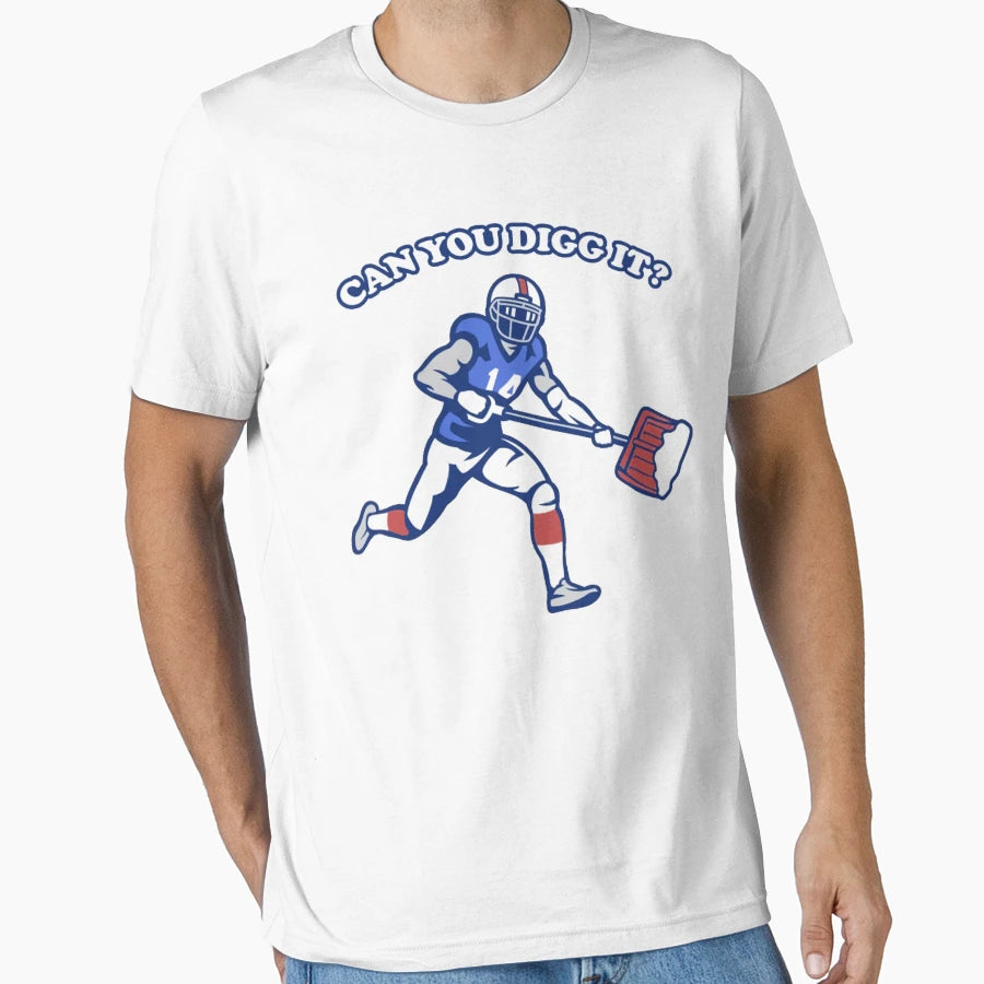 Wide Receiver Player 14 Sports T-Shirt - Minimalist Print for Adults - T-Shirt, Sweatshirt, Hoodie