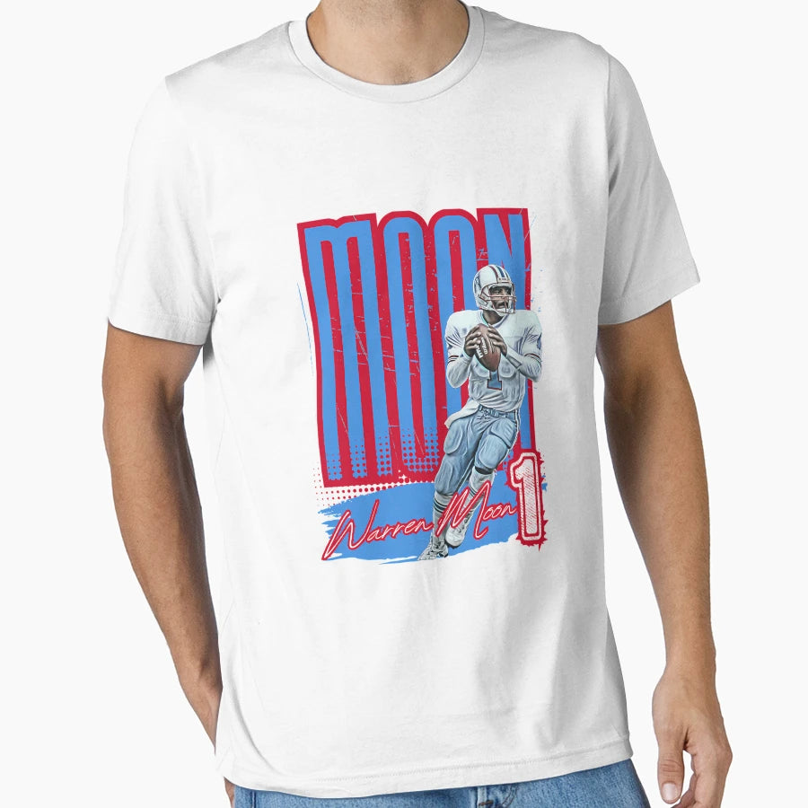 Warren Moon T-Shirt - Novelty Apparel Unisex - T-Shirt, Sweatshirt, Hoodie