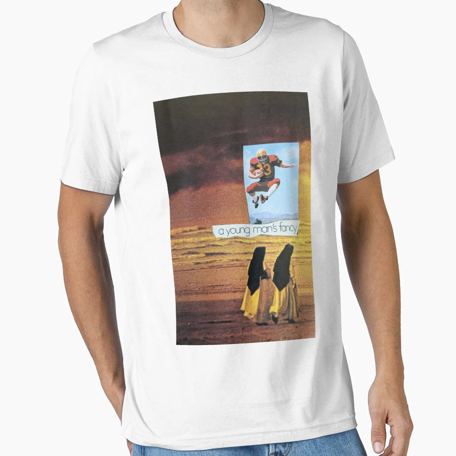 Young Mans Fancy T-Shirt - Minimalist Print Men Women - T-Shirt, Sweatshirt, Hoodie