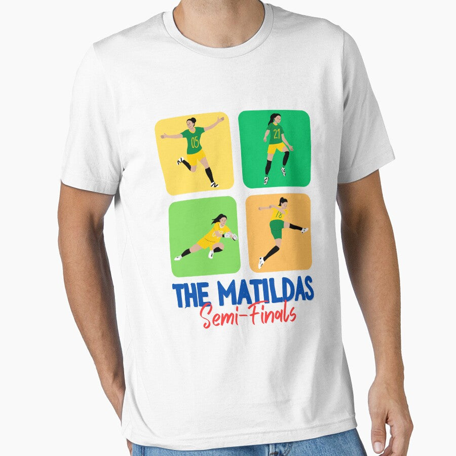 The matildas semi finals by exconclothing - Adult & Kids T-Shirts, Sweatshirts & Hoodies apparel design preview 1