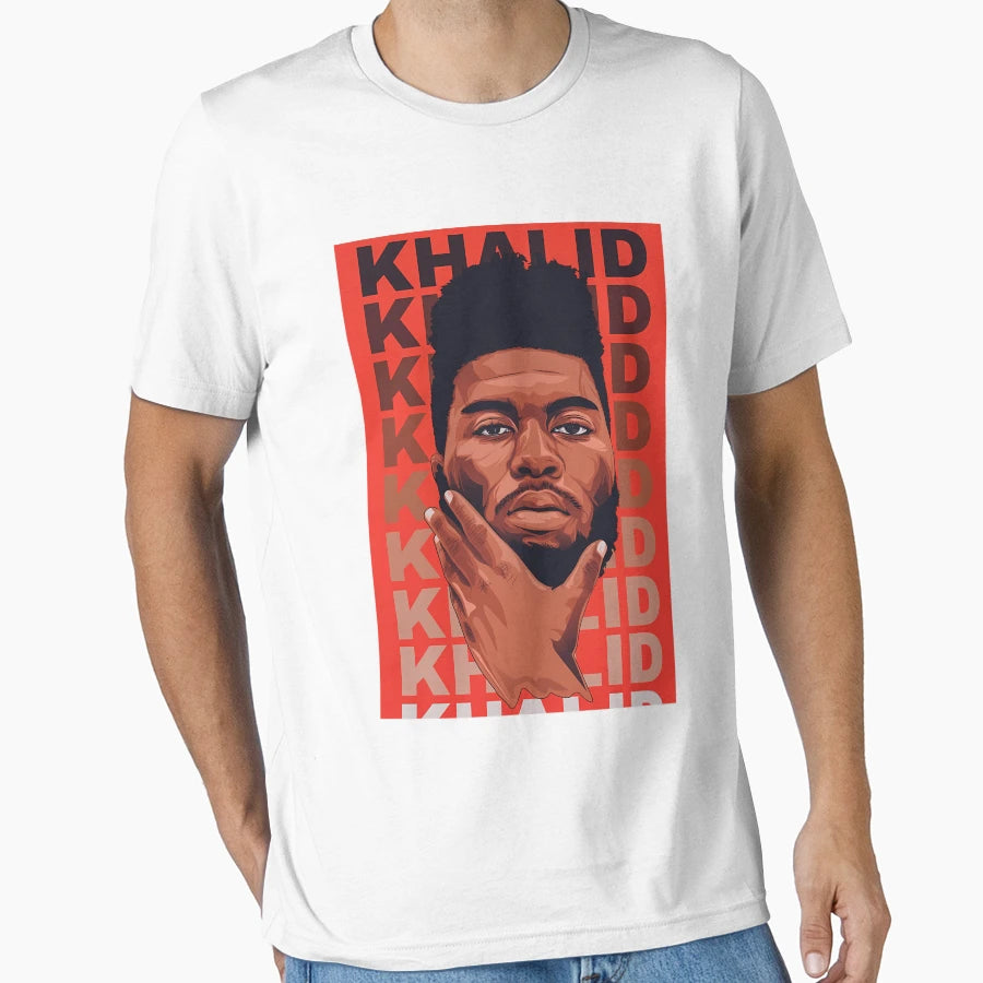 American Singer Khalid T-Shirt - Casual Everyday Wear Unisex - T-Shirt, Sweatshirt, Hoodie
