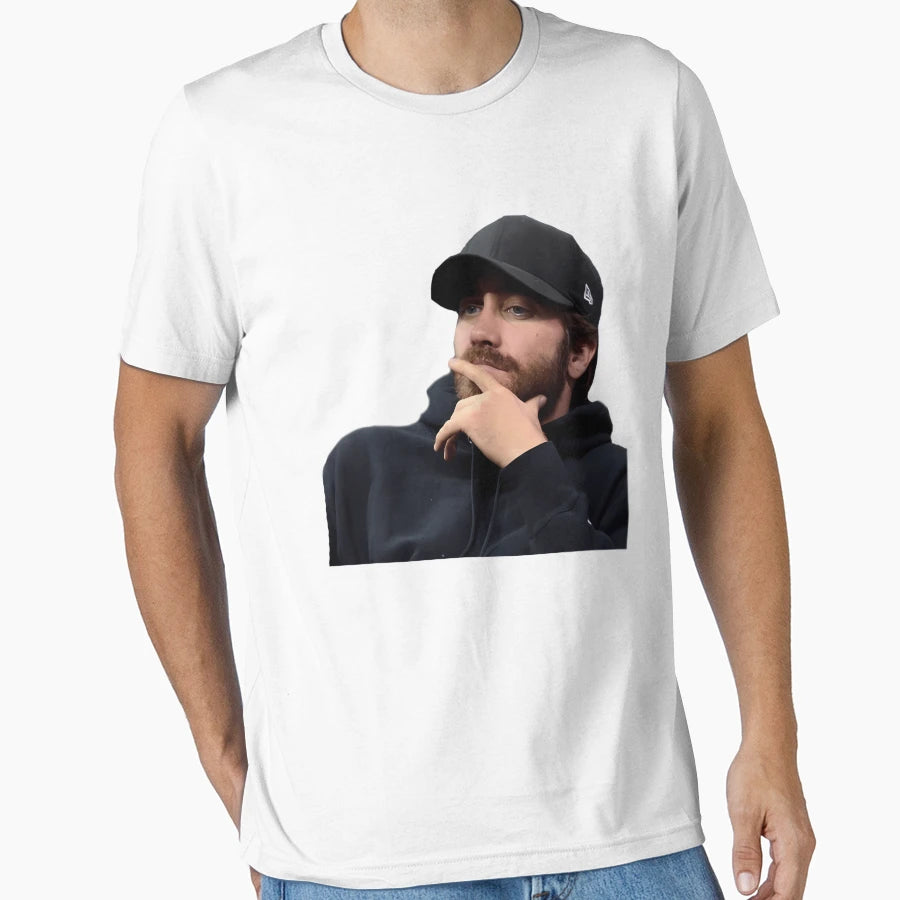 Jake Gyllenhaal W Baseball Cap T-Shirt - Casual Everyday Wear Unisex - T-Shirt, Sweatshirt, Hoodie
