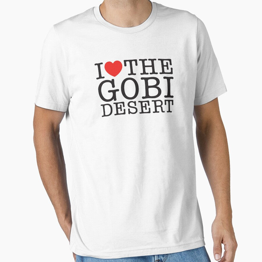 I Love The Gobi Desert by shitpostee - Adult & Kids T-Shirts, Sweatshirts & Hoodies apparel design preview 1