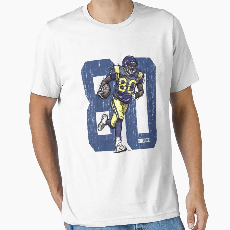 Isaac Bruce St Louis Football T-Shirt - Unique Graphic Unisex - T-Shirt, Sweatshirt, Hoodie