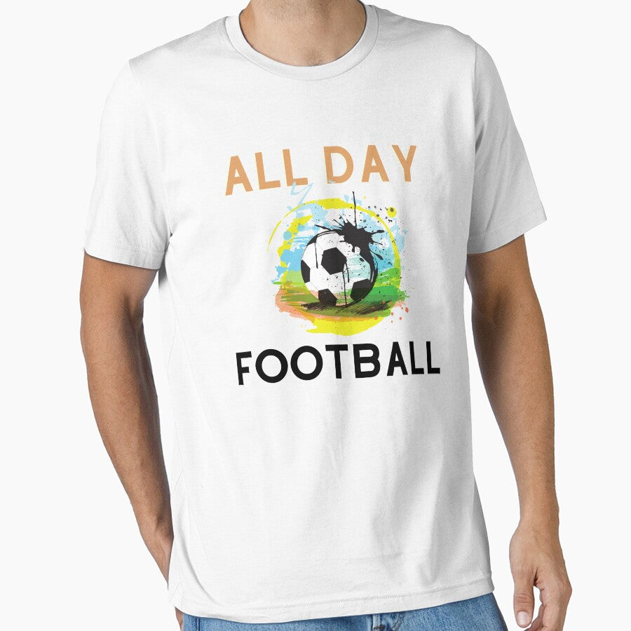All day football by ibrastore - Adult & Kids T-Shirts, Sweatshirts & Hoodies apparel design preview 1