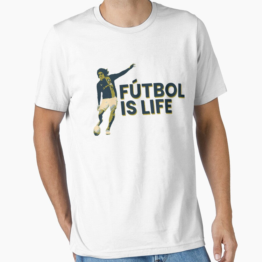 Futbol is life by ClosetSouchon - Adult & Kids T-Shirts, Sweatshirts & Hoodies apparel design preview 1