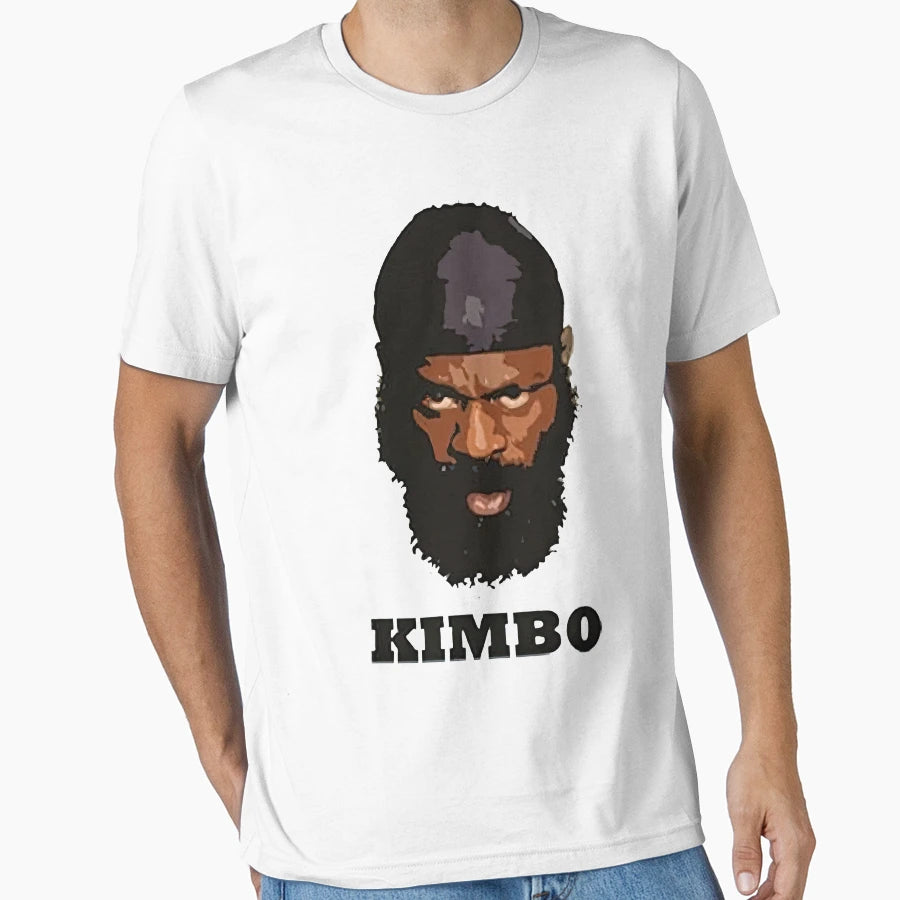 Kimbo Slice Face T-Shirt - Fun Novelty Design for Adults - T-Shirt, Sweatshirt, Hoodie