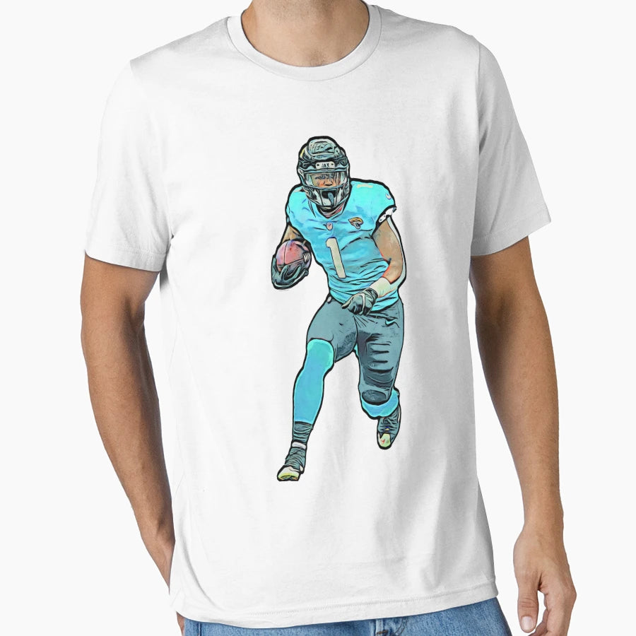 Travis Etienne Travis Etienne Jaguars T-Shirt - Unique Graphic for Adults - T-Shirt, Sweatshirt, Hoodie