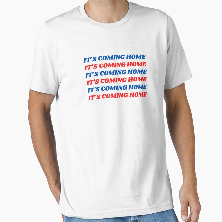Its Coming Home England Football T-Shirt - Trendy Graphic for Adults - T-Shirt, Sweatshirt, Hoodie