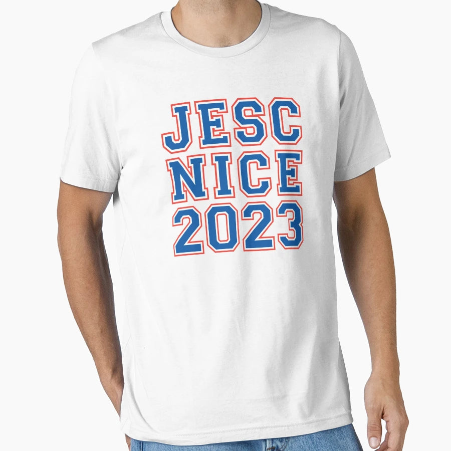 Jesc 2023 Nice T-Shirt - Minimalist Print Men Women - T-Shirt, Sweatshirt, Hoodie