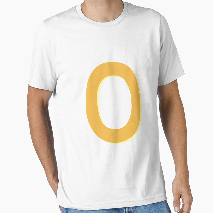 Letter O Alphabet O T-Shirt - Aesthetic Graphic Unisex - T-Shirt, Sweatshirt, Hoodie
