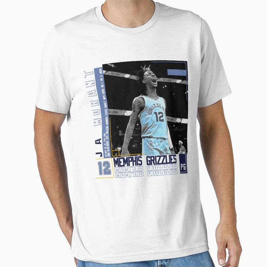 Ja Morant Basketball T-Shirt - Unique Graphic Men Women - T-Shirt, Sweatshirt, Hoodie