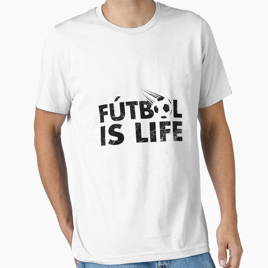 Futbol is Life World Cup Soccer Fan Football by - Adult & Kids T-Shirts, Sweatshirts & Hoodies apparel design preview 1