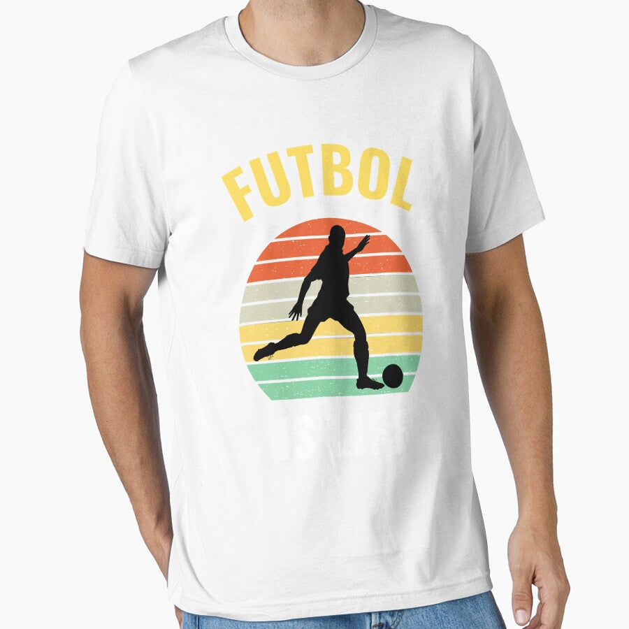 First Day Of Limited Edition Futbol Is Life Vintage - Adult & Kids T-Shirts, Sweatshirts & Hoodies apparel design preview 1